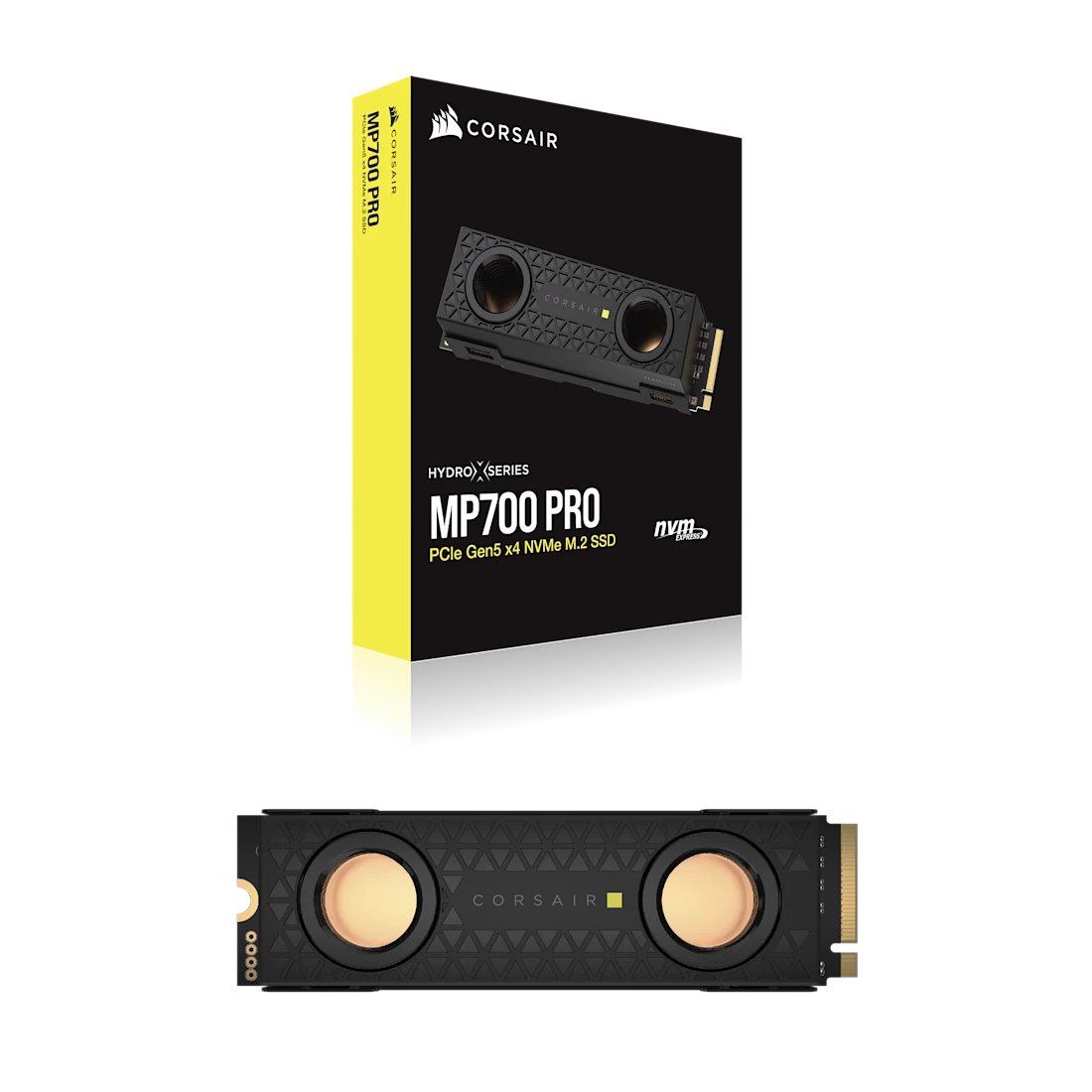 Corsair MP700 PRO 2TB Hydro X Series PCIe Gen5 x4 NVMe 2.0 M.2 SSD