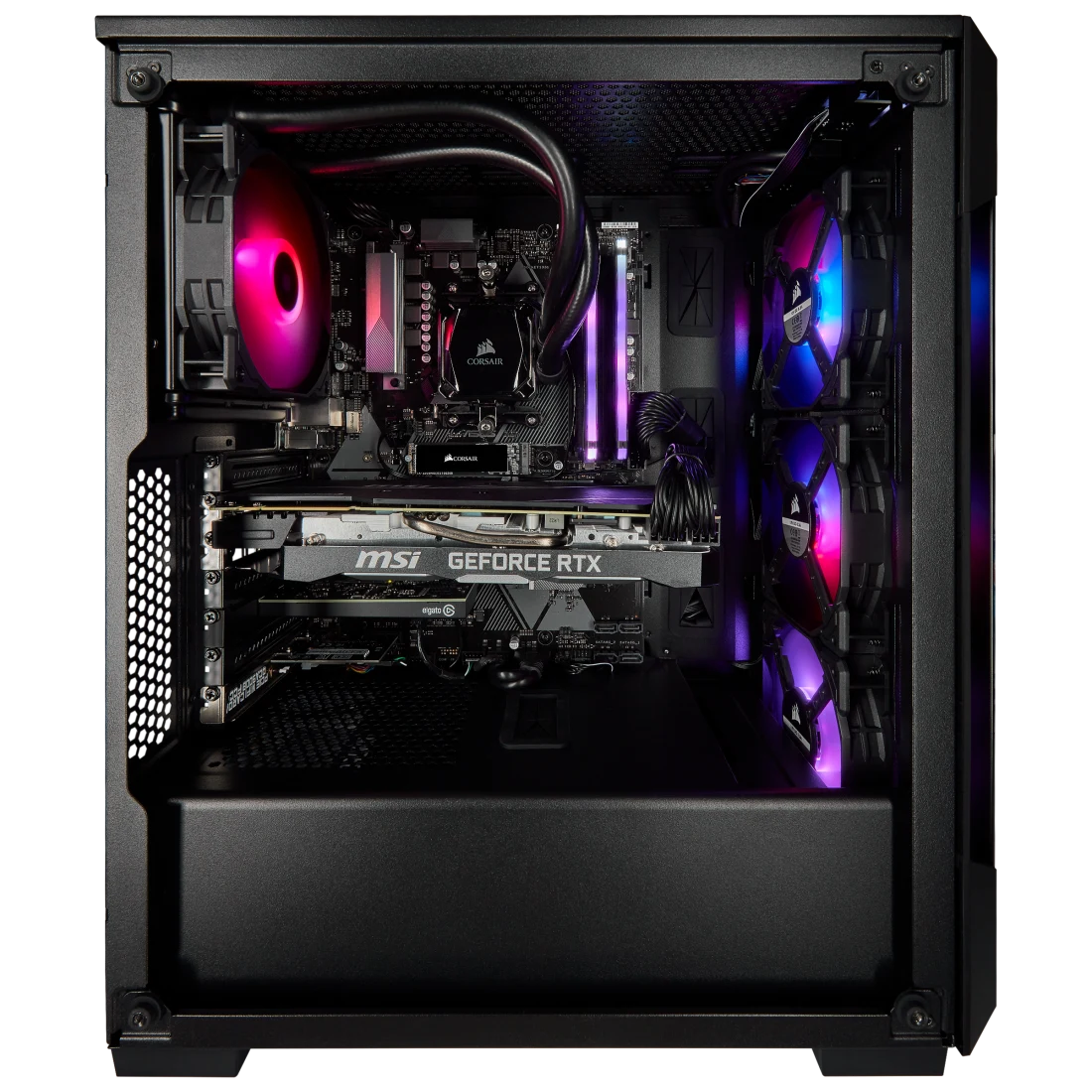 CORSAIR VENGEANCE a4100 Series Streaming PC with Elgato 4K60 PRO