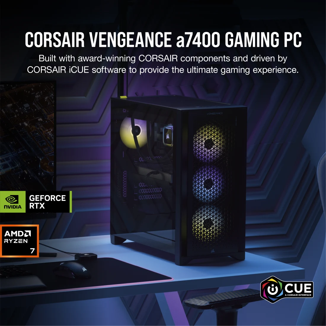 VENGEANCE a7400 Gaming PC - Thumbnail 4