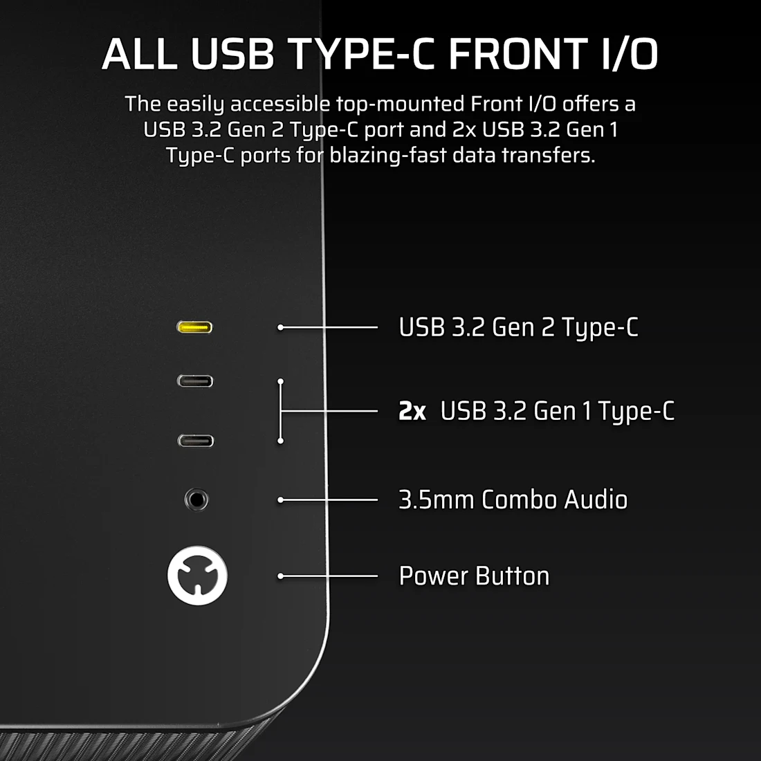 AIR 5400 RS-R ARGB Triple Chamber Mid-Tower PC Case