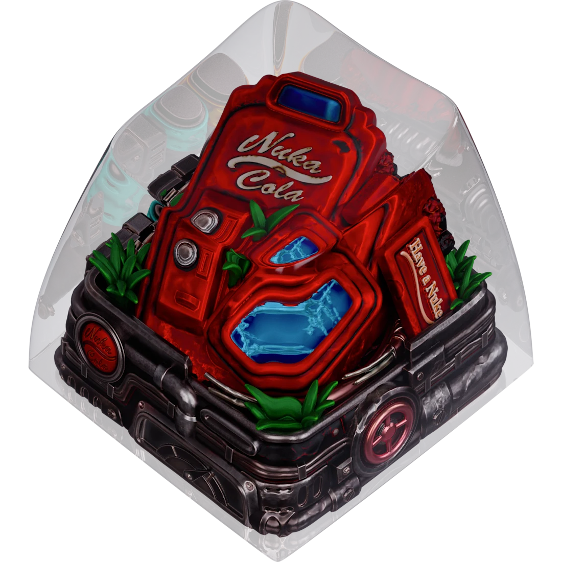 Drop + Nuka-Cola Vending Machine Artisan Keycap - Thumbnail 2