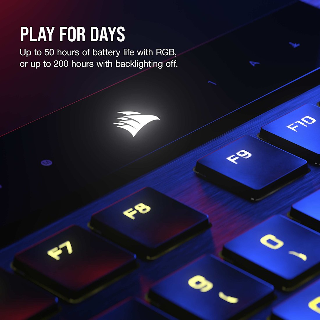 Corsair K100 Air Wireless Keyboard - Thumbnail 5