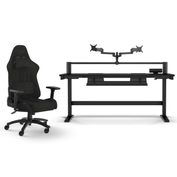 Platform:6 Schreibtisch und TC100 Gaming-Stuhl Bundle