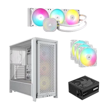 FRAME 4000D RS ARGB White All-in-One Bundle