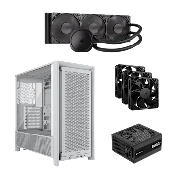 FRAME 4000D RS White All-in-One Bundle