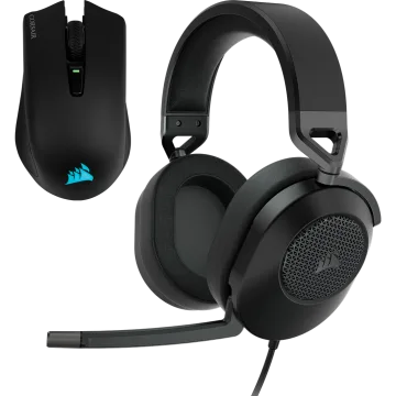 HS65 SURROUND Headset + HARPOON WIRELESS Mouse