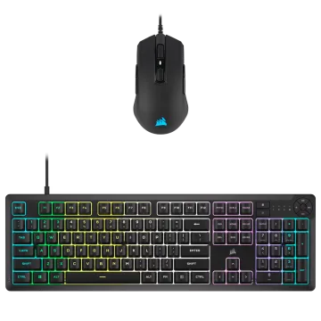 Corsair 2PC Starter Gaming Bundle - K55 Keyboard and M55 Mouse