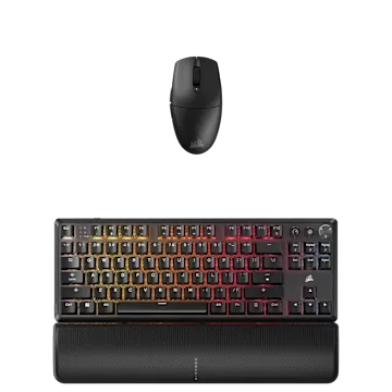 K70 Core TKL Keyboard and M55 Mouse - Wireless Gaming Bundle