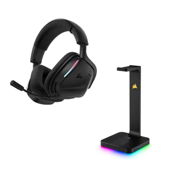 Void Wireless v2 Gaming headset and ST100 Headset Stand