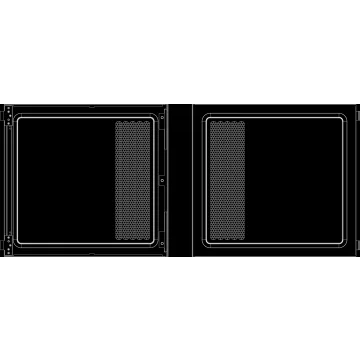 iCUE 5000T Solid Side Panel, White
