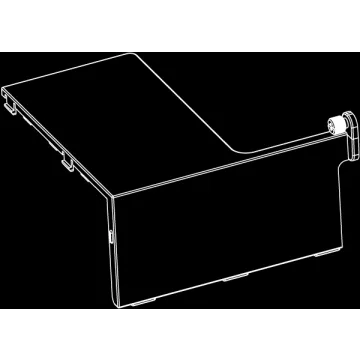 iCUE 5000T PSU Shroud Extension Cover, Black