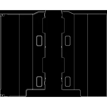 iCUE 5000T Motherboard Cable Cover, Black