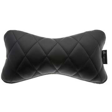 T1 RACE Head/Neck Cushion, Black with Black Stitching