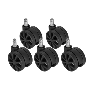 CORSAIR T3 RUSH Dual-Wheel Caster Set (5x), Black