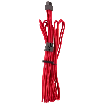 Premium Individually Sleeved EPS12V/ATX12V Cables Type 4 Gen 4 – Red
