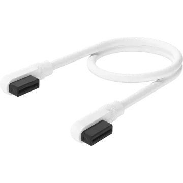 iCUE LINK Cable, 1x 250mm with 90° connectors, White