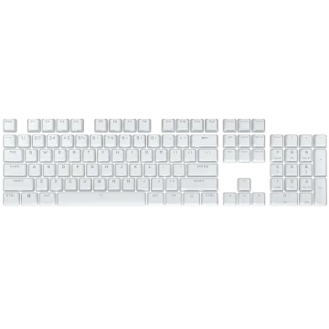 PBT DOUBLE-SHOT PRO Keycap Mod Kit — Arctic White (NA)