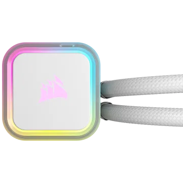 iCUE RGB ELITE Pump Logo Plate, White