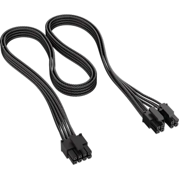Corsair Type-4 Debossed ATX12V/EPS12V (4+4-pin) Cable, 750mm, Black