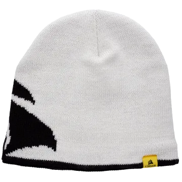 CORSAIR Beanie – White with Yellow Fleece Lining