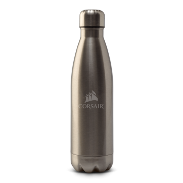 CORSAIR Thermistor Bottle - Chromed Silver
