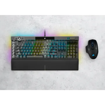 K100 OPX Keyboard + DARK CORE PRO Mouse Bundle