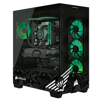 VENGEANCE a7500 - CALL OF DUTY® WARZONE EDITION: AMD Ryzen 7 9800X3D, GeForce RTX 5070 Ti, 32GB DDR5, 2TB M.2 SSD, Win11 Home