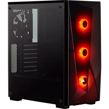 Carbide Series SPEC-DELTA RGB Tempered Glass Mid-Tower ATX Gaming Case — Black