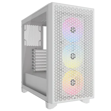 3000D RGB AIRFLOW Mid-Tower PC Case - White