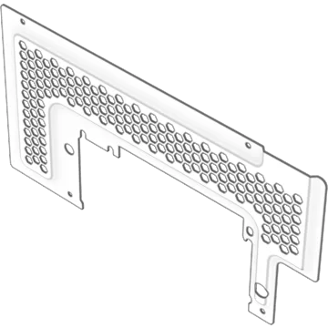 9000D/1000D Replacement ITX Motherboard/SFX PSU Cover Plate, White