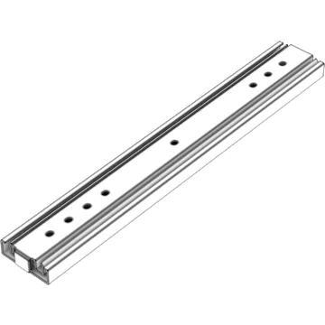 9000D Replacement InfiniRail™ Drawer Assembly, Silver/White
