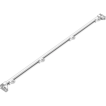 9000D Replacement InfiniRail™ Side Fan Rail, White