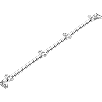 9000D Replacement InfiniRail™ Center Fan Rail, White