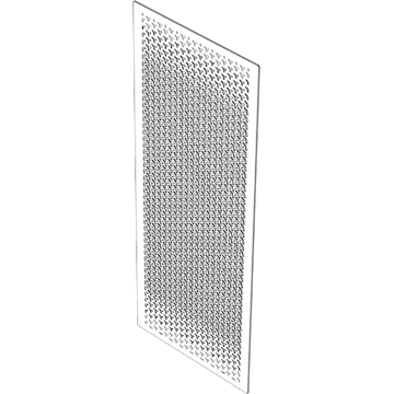 9000D Replacement Front Steel Panel, White