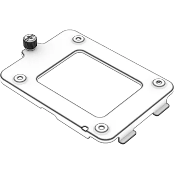 9000D Replacement SSD Bracket, White