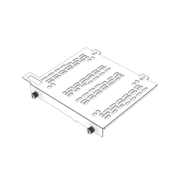 9000D Replacement Pump Mounting Plate, Black