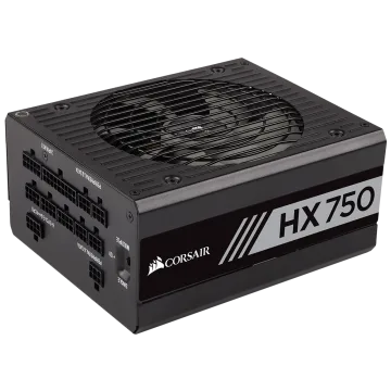 HX Series™ HX750 — 750 Watt 80 PLUS® PLATINUM Certified Fully Modular PSU (NA) (Refurbished)