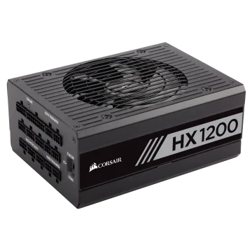 HX Series™ HX1200 — 1200 Watt 80 PLUS® PLATINUM Certified Fully Modular PSU (EU) (Refurbished)