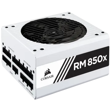 RMx White Series™ RM850x — 850 Watt 80 PLUS® Gold Certified Fully Modular PSU  (EU) (Refurbished)