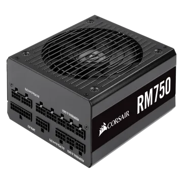 RM750, 750 Watt, GOLD, Fully Modular Power Supply, NA Version, Refurbish