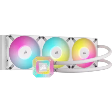 iCUE H150i ELITE CAPELLIX XT Liquid CPU Cooler, White (Certified Refurbished)