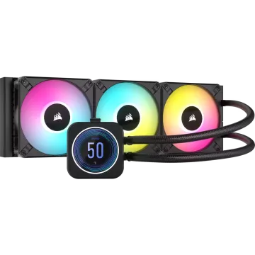 iCUE H150i ELITE LCD XT Display Liquid CPU Cooler (Certified Refurbished)