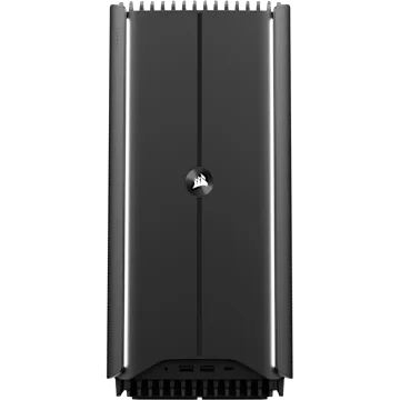 PC CORSAIR ONE a600 - Metal Dark: AMD Ryzen 7 9800X3D raffreddato a liquido e GeForce RTX 5080, DDR5 da 64 GB, SSD M.2 DA 4 TB (2 TB/2 TB), Win11 Home (PE)
