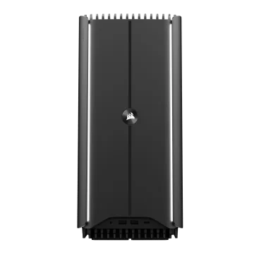 PC CORSAIR ONE i500 – Métal Foncé : Refroidissement liquide Intel Core i9-14900K et NVIDIA RTX 4080 Super, SSD M.2 de 2 To, 32 Go DDR5, Win11 Home (PE)