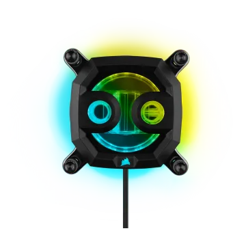 Hydro X Series XC7 RGB PRO CPU Water Block (1700/1200/AM5/AM4) — Black