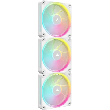 iCUE LINK LX120 RGB 120mm PWM Fans Starter Kit - White