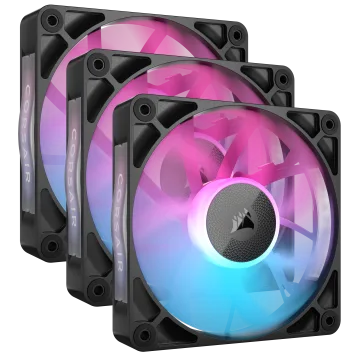 iCUE LINK RX120 RGB 120-mm-PWM-Lüfter-Dreier-Starter-Kit