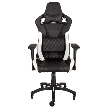 T1 RACE 2018 Gaming Chair — Black/White
