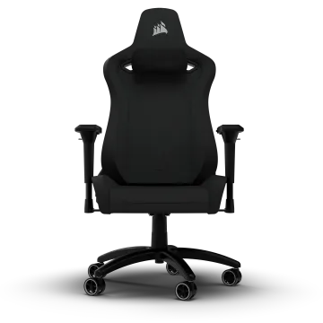 TC200 Gaming Chair – Soft Fabric – Black/Black