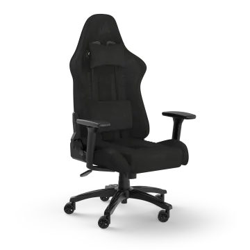 TC100 RELAXED Gaming Chair - Fabric Black/Black